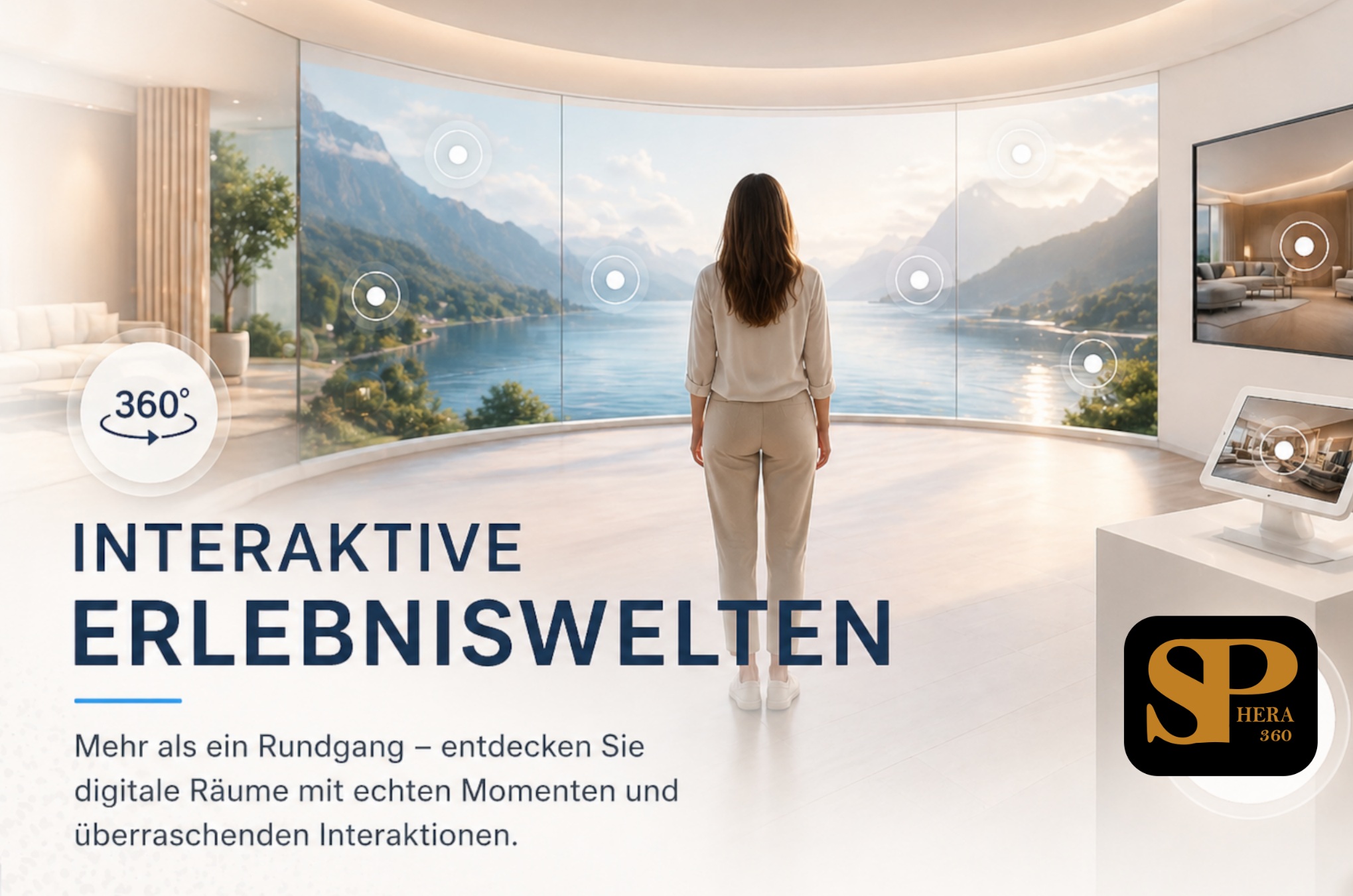 Demo einer virtuellen Begrüßung